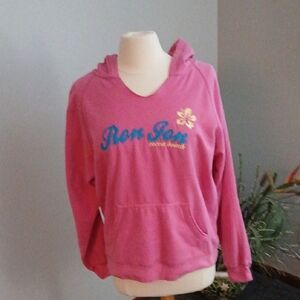 Ron Jon Pink Hoodie with Logo